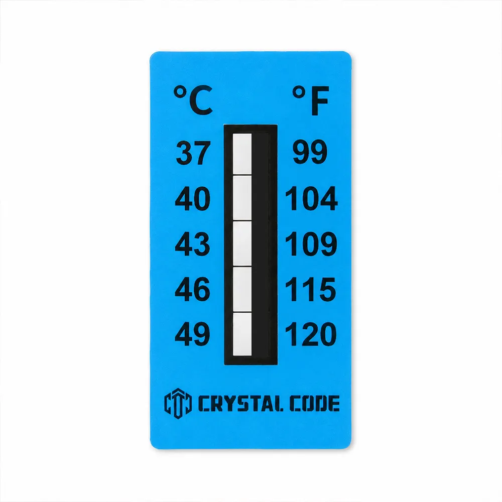 Rótulo indicador de baixa temperatura