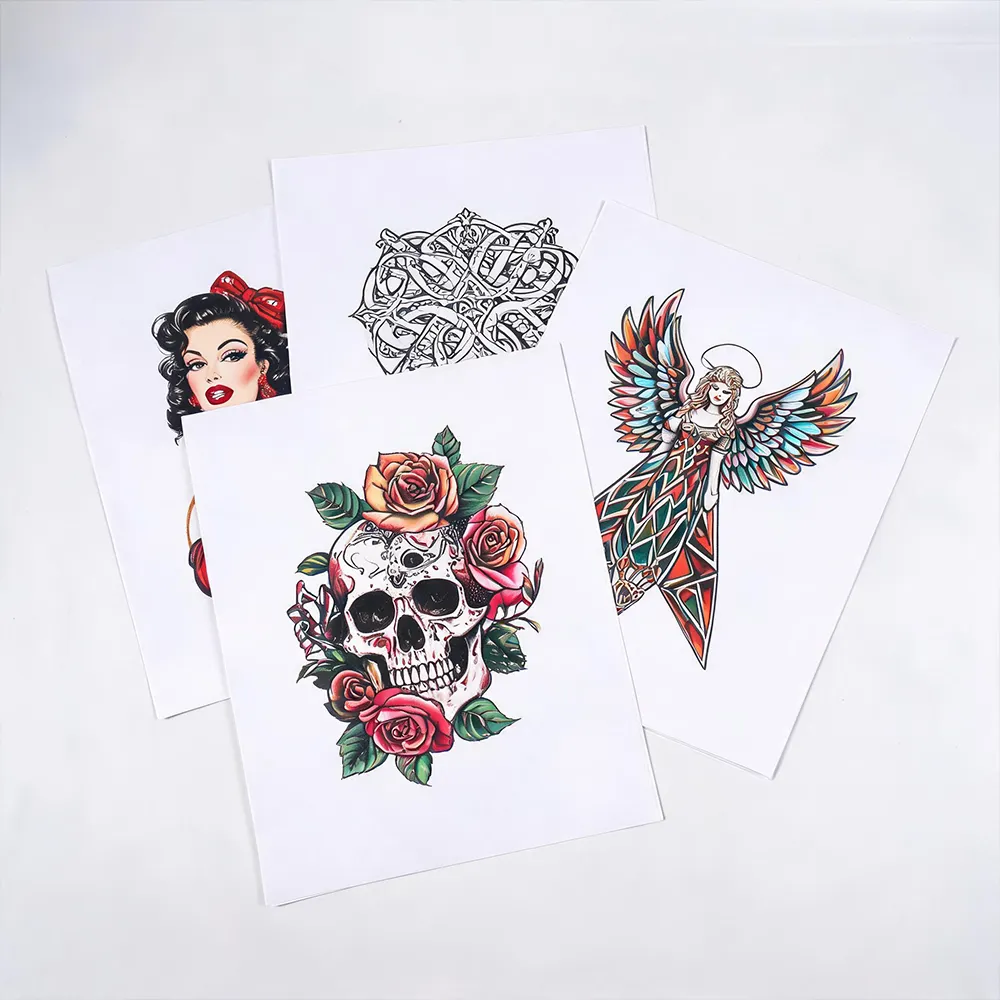 Papel de tatuagem temporária não tóxico