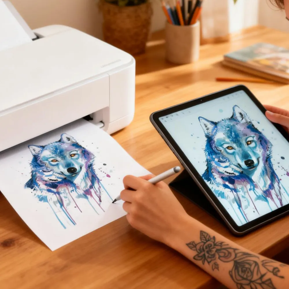 Papel de tatuagem temporária não tóxico