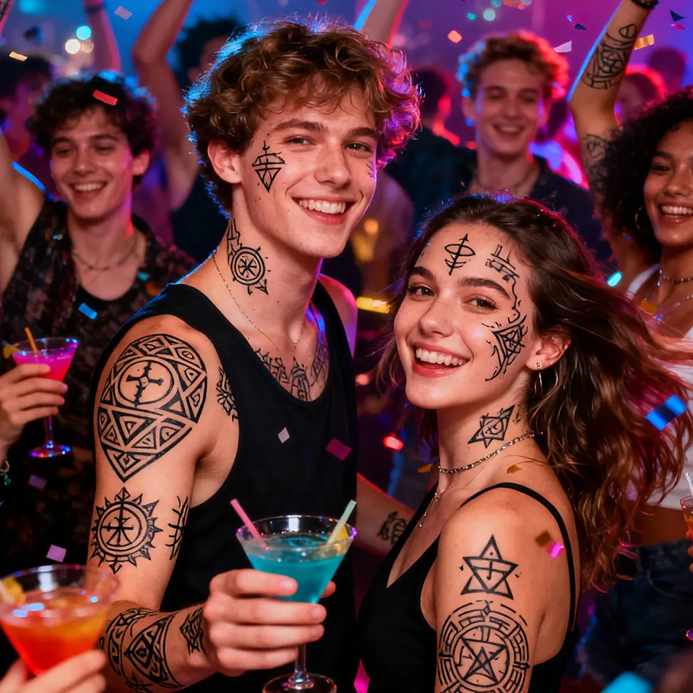 Papel de tatuagem temporária não tóxico