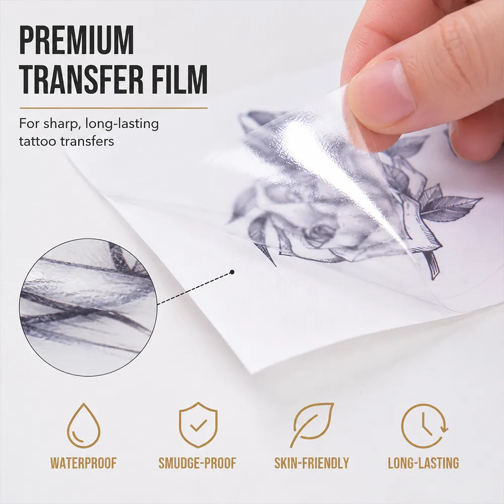 Papel de tatuagem de marca própria