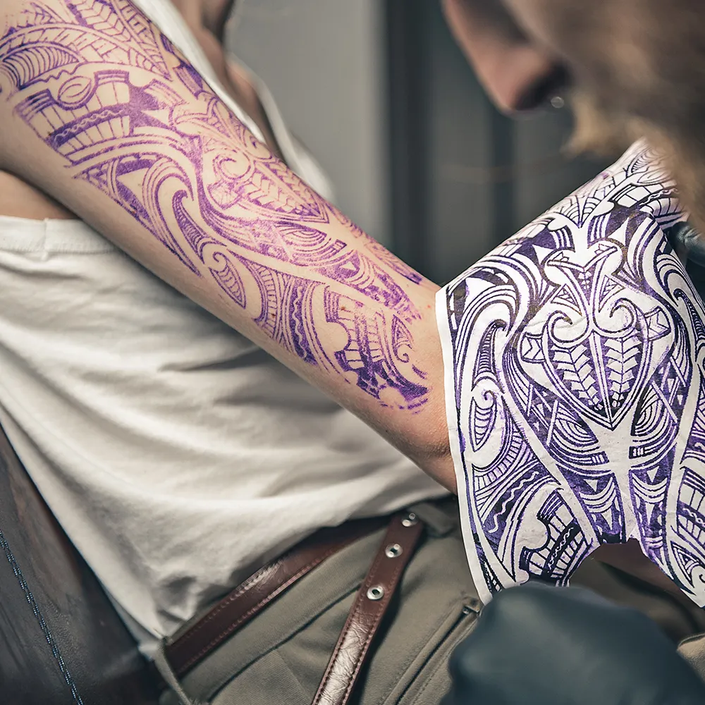 Papel profissional para transferência de tatuagens
