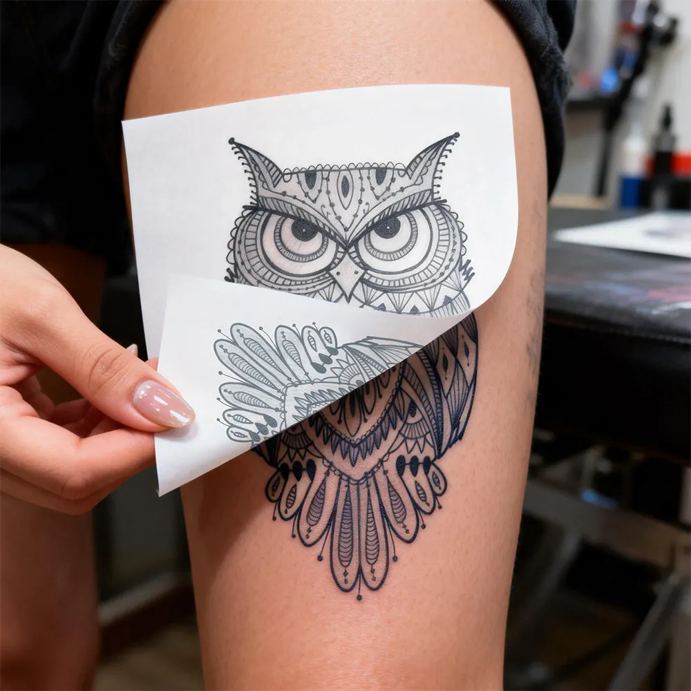 Papel profissional para transferência de tatuagens