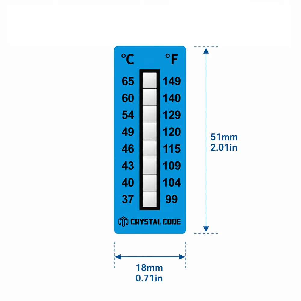 Indicador de temperatura de transporte