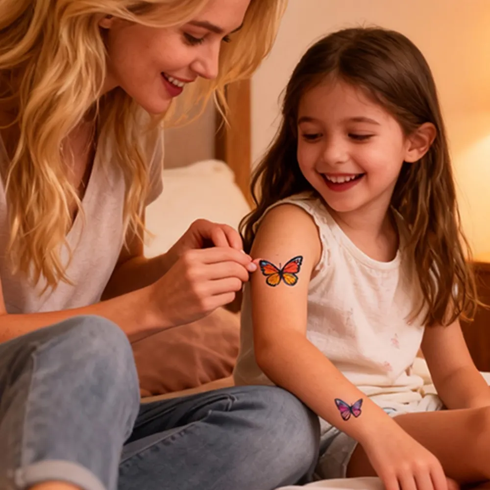 Folhas de papel para tatuagem