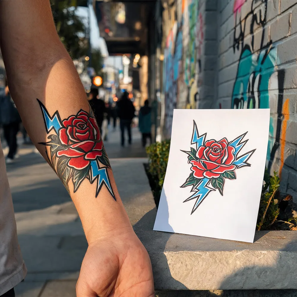 Fornecedor de papel de transferência de tatuagens