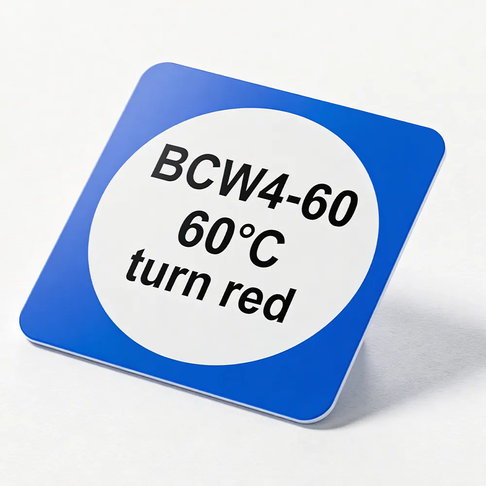 Etiqueta de temperatura