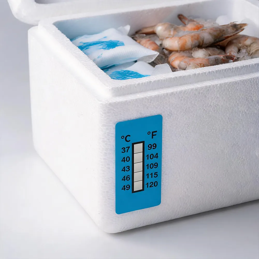 Fita de teste de temperatura