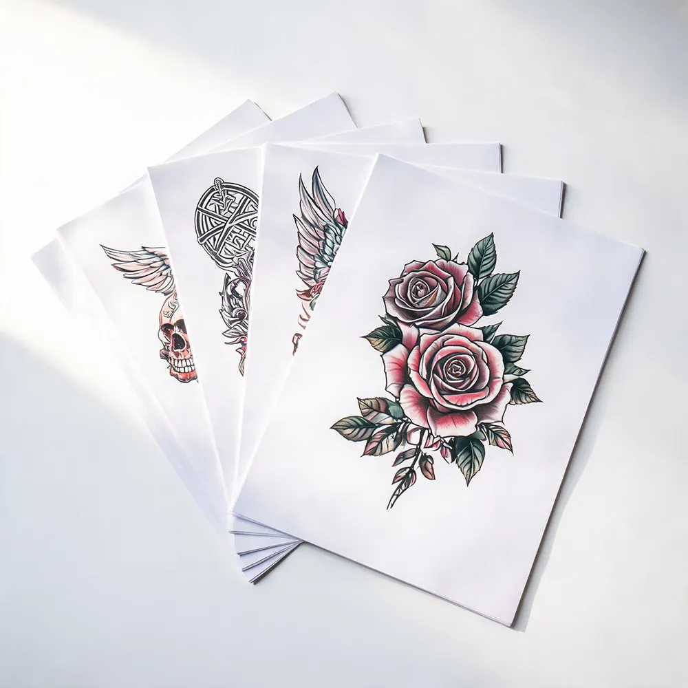 Papel para tatuagem de escorregadores aquáticos