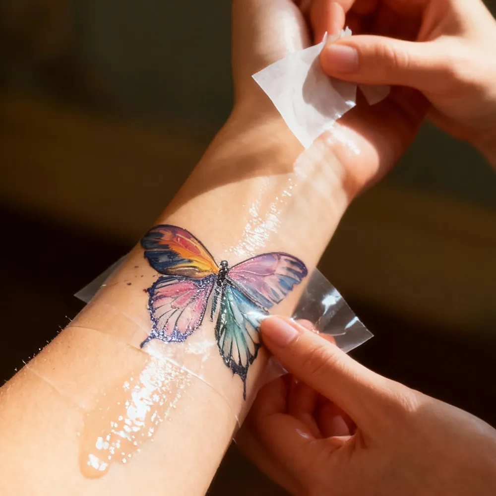 Papel para tatuagem de escorregadores aquáticos
