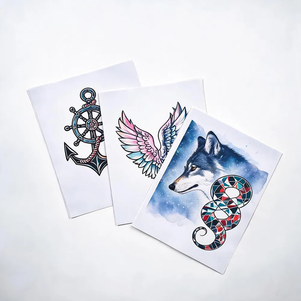 Papel de tatuagem de transferência de água