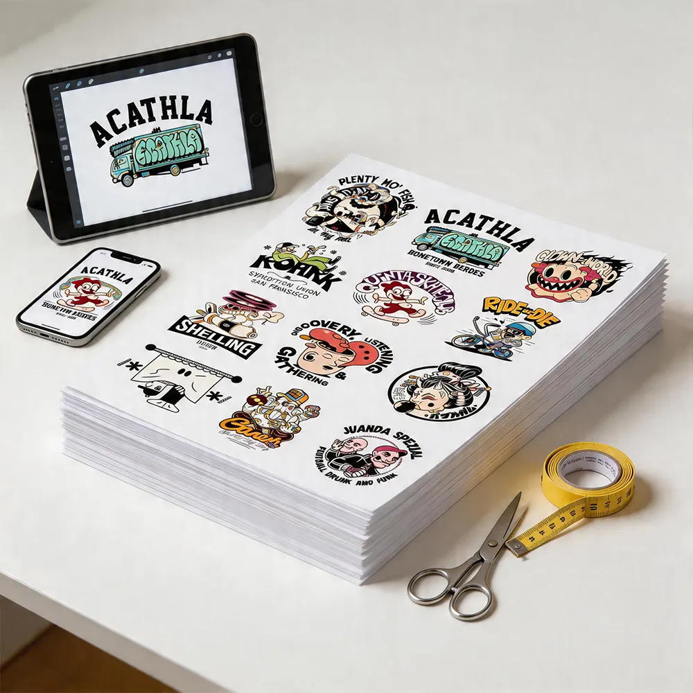 Papel de tatuagem de transferência de água