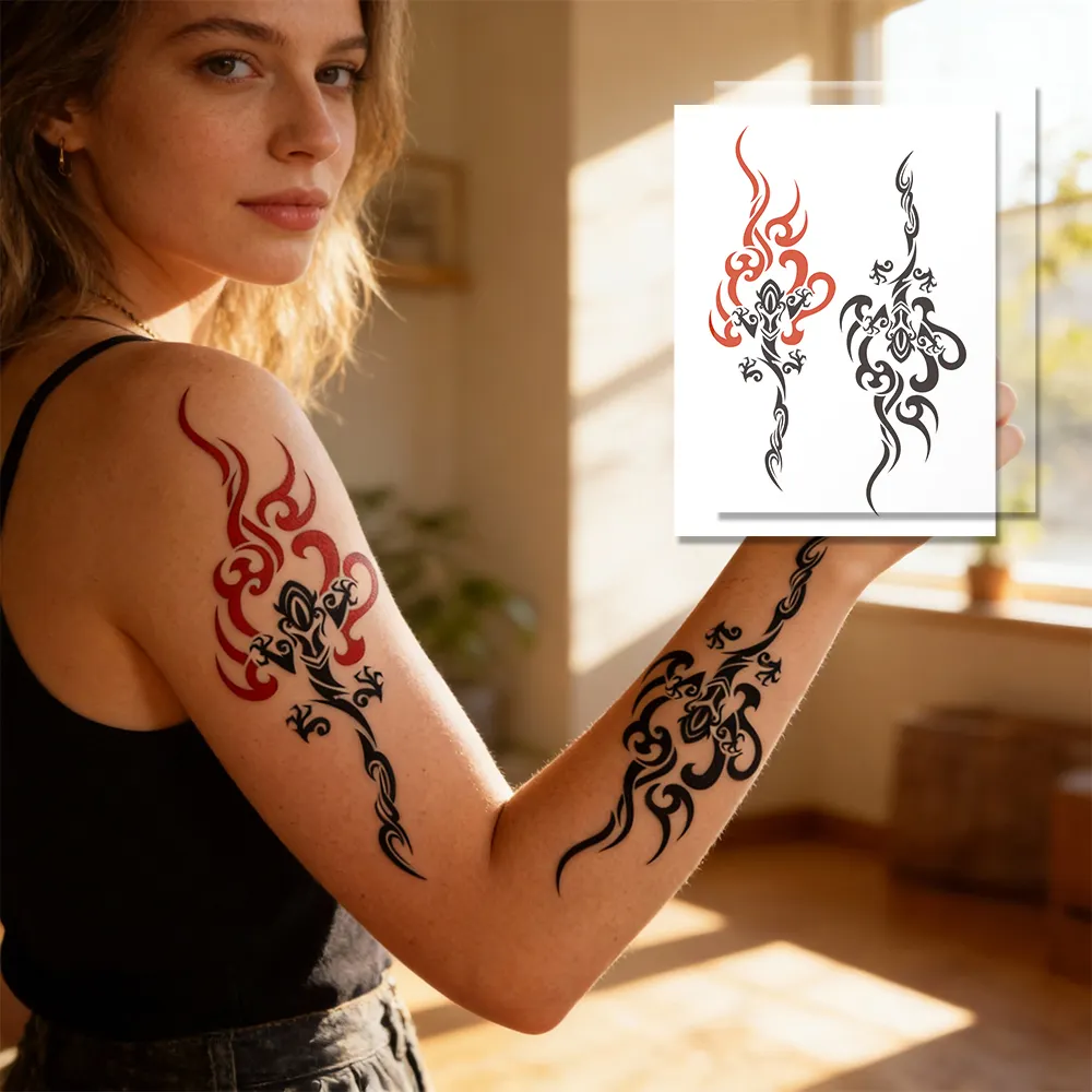 Papel de tatuagem de transferência de água