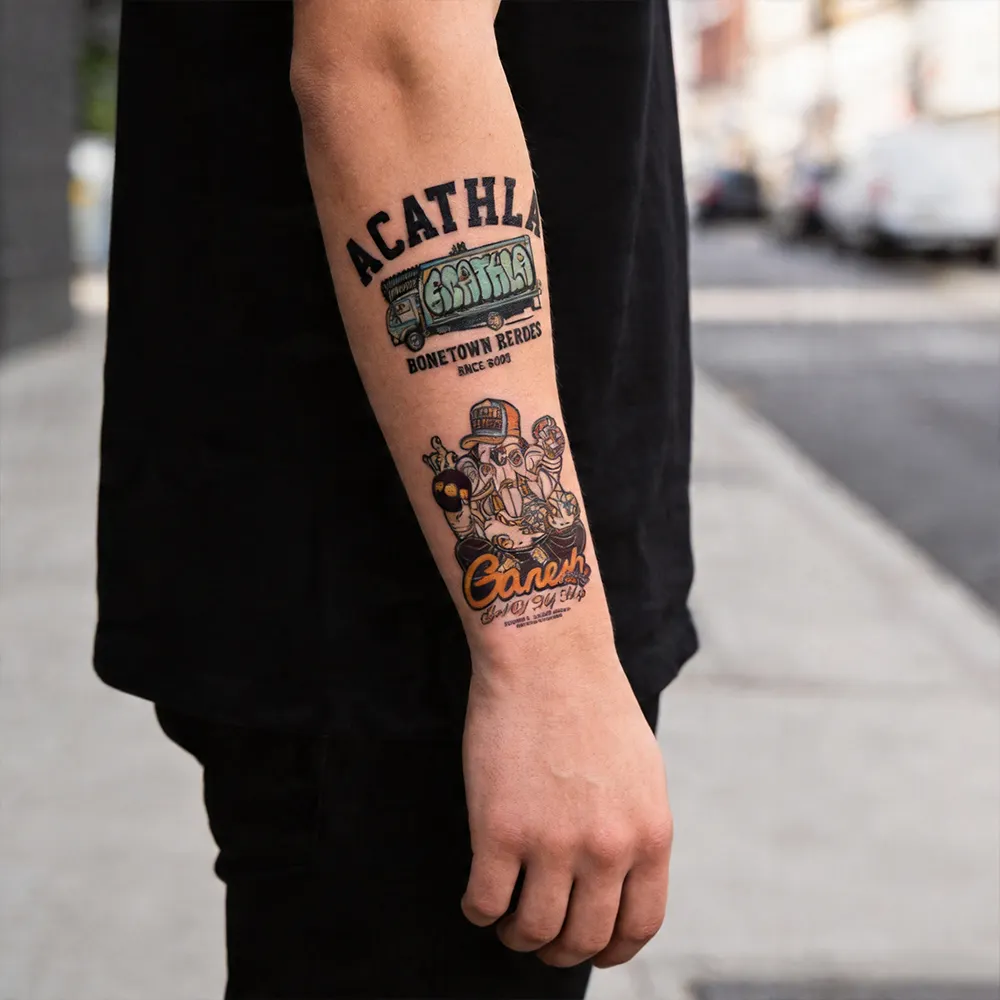 Papel de tatuagem de transferência de água