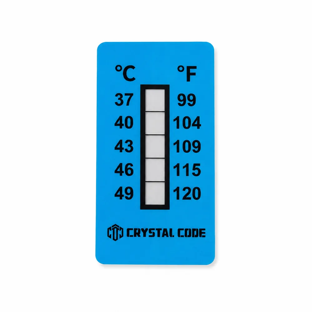 Etiqueta de monitoramento de temperatura à prova d'água