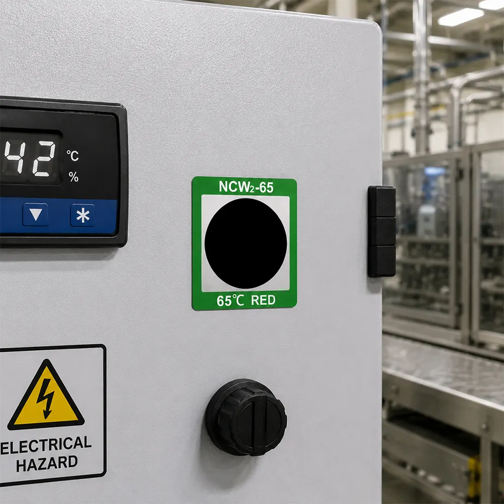 Adesivo de monitoramento de temperatura à prova d'água