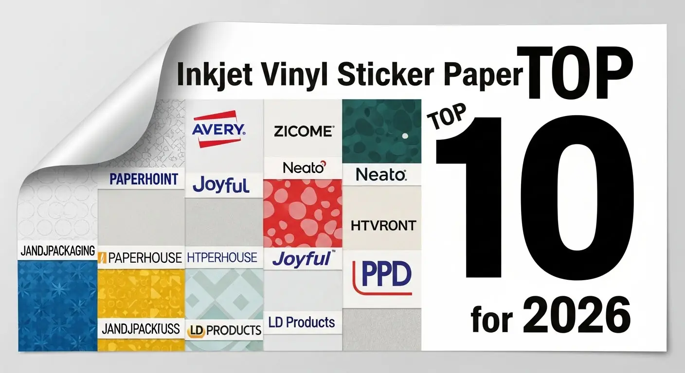 Topo 10 Papel adesivo vinílico jato de tinta para 2026: Um guia completo